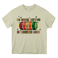 Mossy social battery Heavy Core Tee - MaliasSmallBusiness