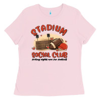 Stadium Social Club Football Ladies Tee | Teevron