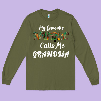 My Favorite Nurse Calls Me Grandma Long Sleeve Tee Designed By Bettercallsaul