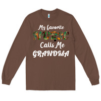 Chestnut My Favorite Nurse Calls Me Grandma Long Sleeve Tee - Bettercallsaul