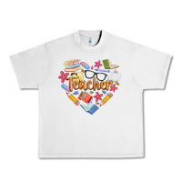 Lunar Rock teacher heart Urban Heavy Tee - Artiststas