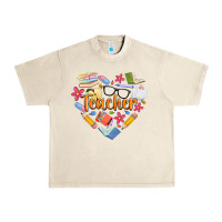 Sandshell teacher heart Urban Heavy Tee - Artiststas