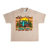 French Oak happy camper Urban Heavy Tee - JahusDesignShop