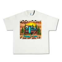 Pistachio happy camper Urban Heavy Tee - JahusDesignShop