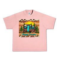 Salmon happy camper Urban Heavy Tee - JahusDesignShop