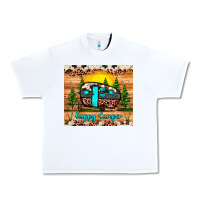 White happy camper Urban Heavy Tee - JahusDesignShop