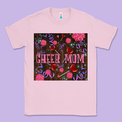 Cheer Mom Party Classic Tee Designed By Lillyallendesigns