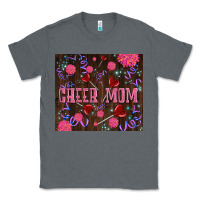 Charcoal Heather cheer mom party Classic Tee - LillyAllenDesigns