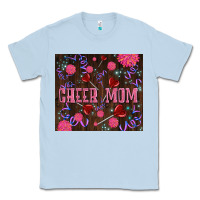 Dusty Blue cheer mom party Classic Tee - LillyAllenDesigns