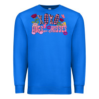Xoxo Hugs And Kisses Valentine's Day Premium Sweatshirt | Teevron