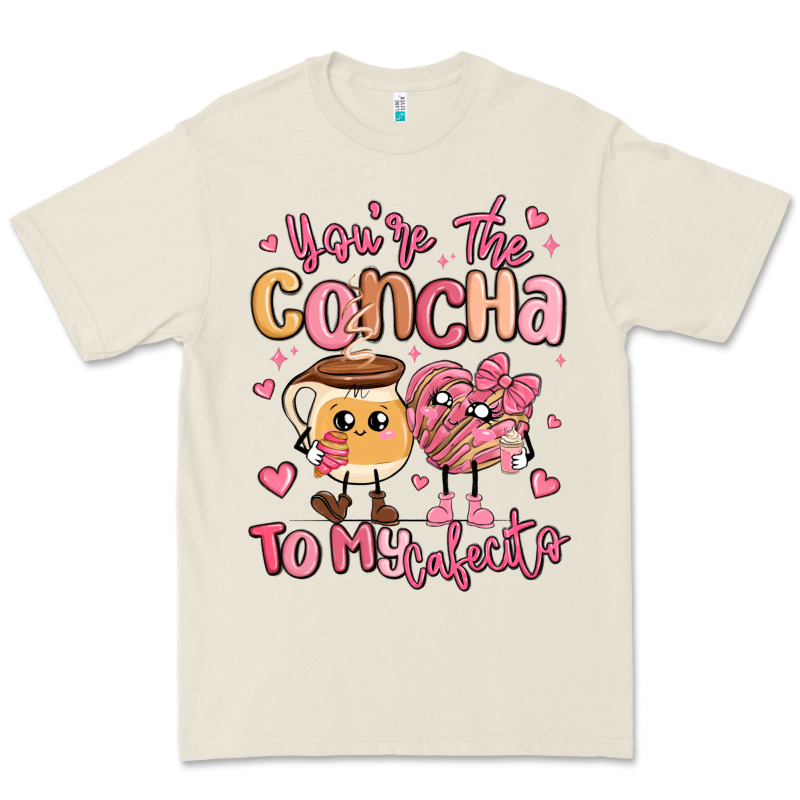 Youre The Concha To My Cafecito Mexican Pan Dulce Premium Tee by MaliasSmallBusiness | Teevron