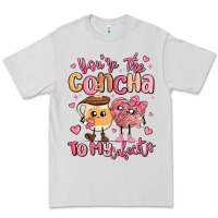 Dove Grey youre the concha to my cafecito mexican pan dulce Premium Tee - MaliasSmallBusiness