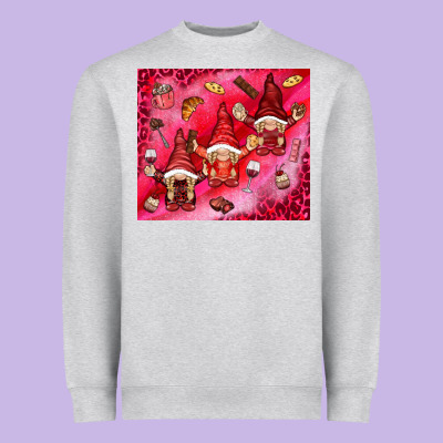 Gnomies With Food Elements Tumbler Hjf Heavyweight Sweatshirt Designed By Howdyjamesfarm