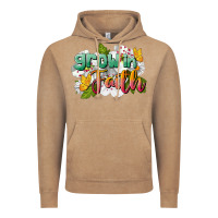 Vintage Coffee Grow In Faith Vintage Hoodie - LillyAllenDesigns
