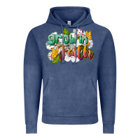 Vintage Denim Grow In Faith Vintage Hoodie - LillyAllenDesigns