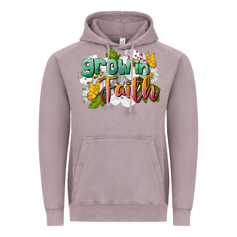 Grow In Faith Vintage Hoodie by LillyAllenDesigns | Teevron