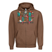 Chestnut nursing student no sleep no money no life Zipper Hoodie - OliviaCreatesArt