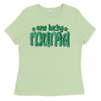 Matcha one lucky mama Ladies Tee - MaliasSmallBusiness