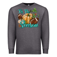 Charcoal Heather tis the season Premium Sweatshirt - BundleAndBundleShop
