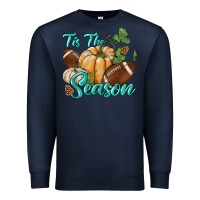 Navy tis the season Premium Sweatshirt - BundleAndBundleShop