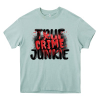 Arona true crime junkie Heavy Core Tee - MaliasSmallBusiness