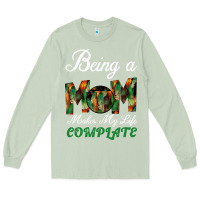 Matcha Being A Mom Makes My Life Complete For dark Long Sleeve Tee - Bettercallsaul