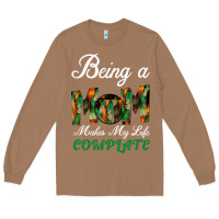 Toasted Coconut Being A Mom Makes My Life Complete For dark Long Sleeve Tee - Bettercallsaul