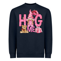 Navy hug me with gnome hjf Heavyweight Sweatshirt - HowdyJamesFarm