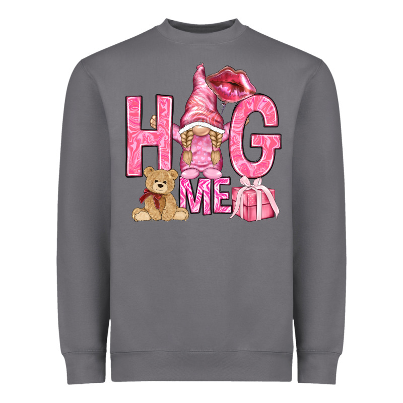 Hug Me With Gnome Hjf Heavyweight Sweatshirt by HowdyJamesFarm | Teevron