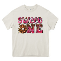 Cream sweet one donut Heavy Core Tee - AdoDesignShop