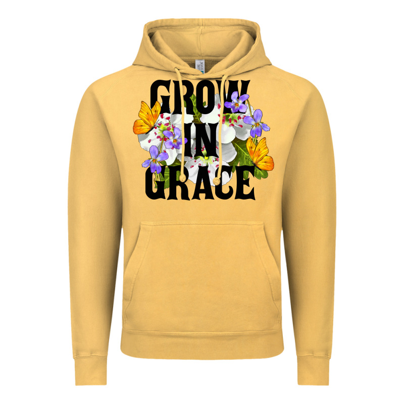 Grow In Grace Vintage Hoodie by LillyAllenDesigns | Teevron