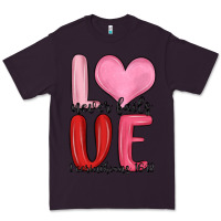 Plum love never fails valentine s day Premium Tee - MaliasSmallBusiness