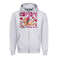 Heather Grey cupid s dating service Zipper Hoodie - OliviaCreatesArt