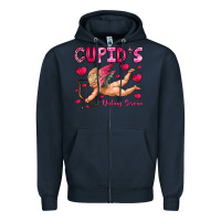 Navy cupid s dating service Zipper Hoodie - OliviaCreatesArt