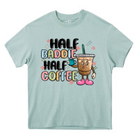 Arona half baddie half coffee Heavy Core Tee - MaliasSmallBusiness