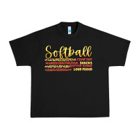 Black softball game day Urban Heavy Tee - Artiststas