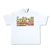 White softball game day Urban Heavy Tee - Artiststas