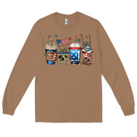 Toasted Coconut 4th of july skeleton coffee cups Long Sleeve Tee - Jasminsmagicworld