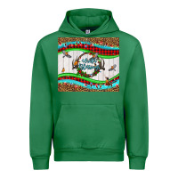 Emerald winter blessings leopard Urban Hoodie - LillyAllenDesigns