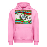 Fuchsia Pink winter blessings leopard Urban Hoodie - LillyAllenDesigns