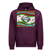 Mauve Wine winter blessings leopard Urban Hoodie - LillyAllenDesigns