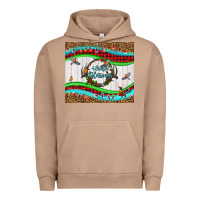 Pigment Burro winter blessings leopard Urban Hoodie - LillyAllenDesigns