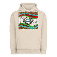 Pigment French Oak winter blessings leopard Urban Hoodie - LillyAllenDesigns