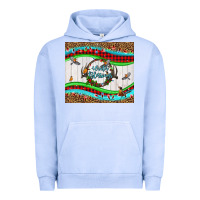Pigment Grape Ice winter blessings leopard Urban Hoodie - LillyAllenDesigns