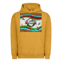 Pigment Peanut Butter winter blessings leopard Urban Hoodie - LillyAllenDesigns