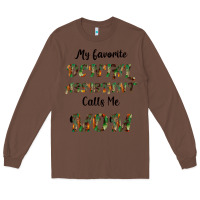 Chestnut My Favorite Dental Assistant Calls Me Mom Long Sleeve Tee - Bettercallsaul