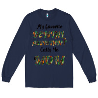 Navy My Favorite Dental Assistant Calls Me Mom Long Sleeve Tee - Bettercallsaul
