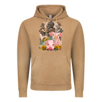 Vintage Camel Western Pigs with Crosses Vintage Hoodie - LillyAllenDesigns