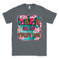 Charcoal Heather mama all day everyday Classic Tee - LillyAllenDesigns