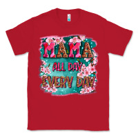 Red mama all day everyday Classic Tee - LillyAllenDesigns